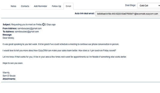 Send automated reminders
